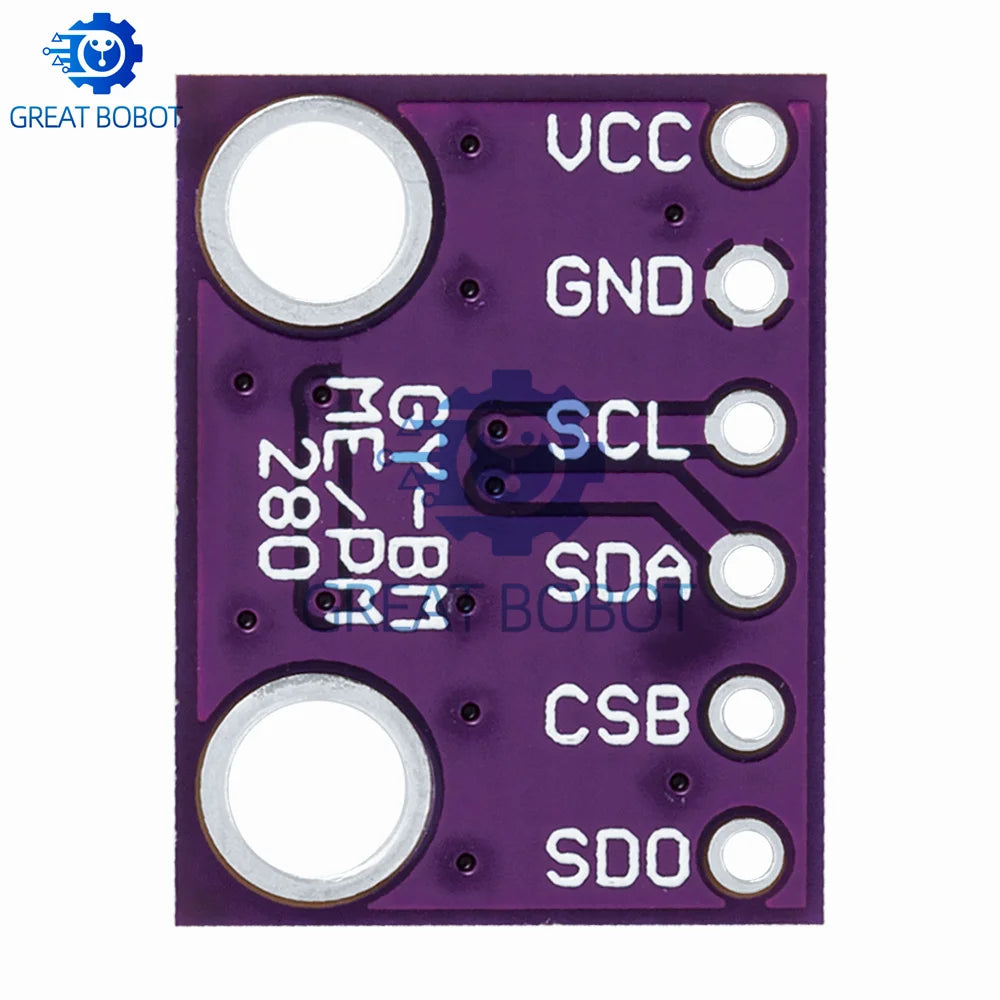 GY-BME280 Barometric Pressure & Altitude Sensor Module 3.3V/5V Sensor Module Axl