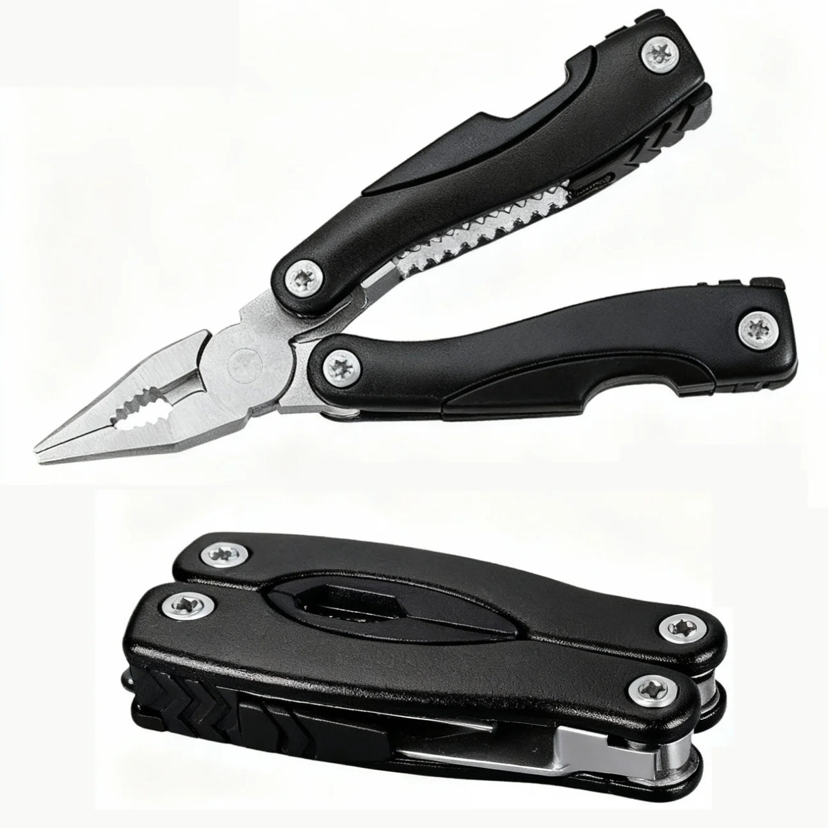 Multitool Folding Pliers – Mini EDC Pocket Camping Survival Folding Multitool Pliers Axl
