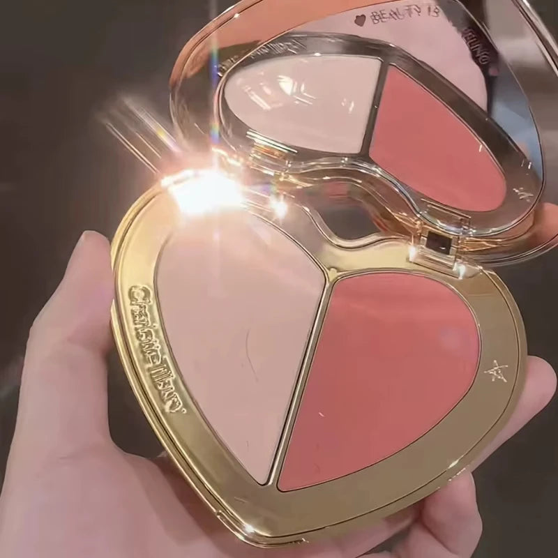 Charlotte Tilbury Liquid Blush Highlighter Lip Gloss Makeup Set Face Makeup Set Axl PEACH