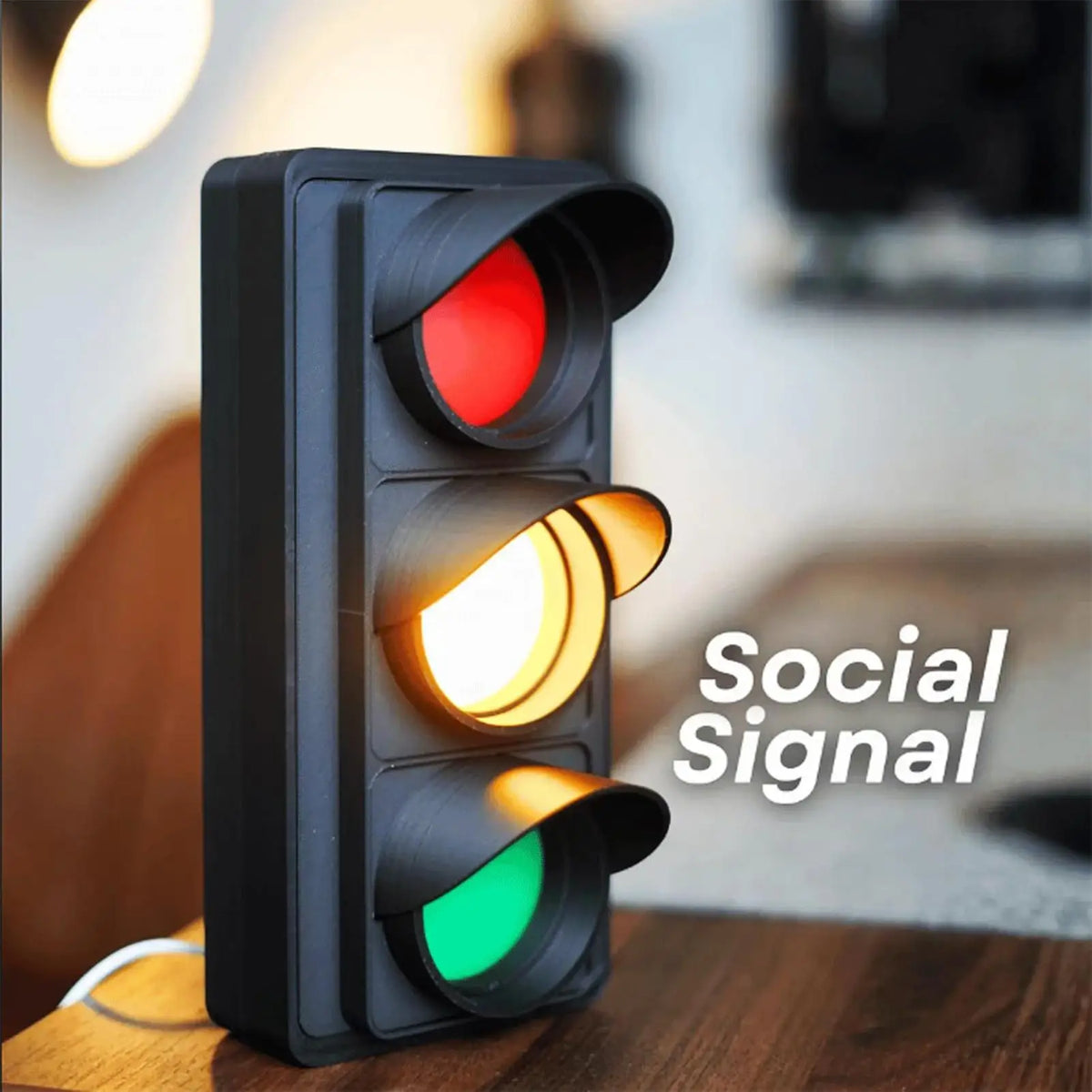 USB LED Busy Light Indicator – Do Not Disturb Office Signal LED Status Indicator Axl