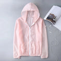 Women's Anti-UV Sun Protection Jacket – Quick Dry Windbreaker Sun Protection Jacket Axl Pink S
