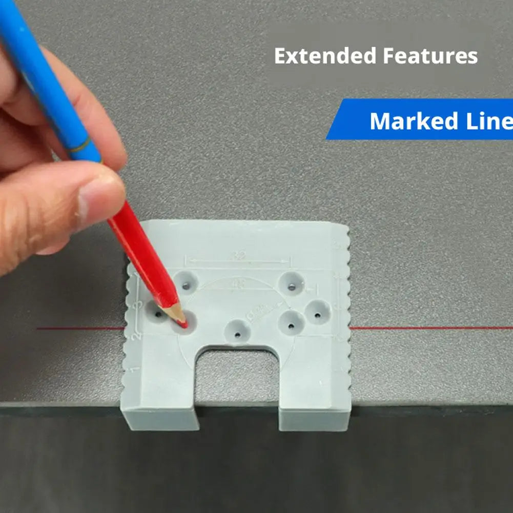 35mm Hinge Jig – Magnetic Cabinet Door Drilling Template Hinge Installation Jig Axl