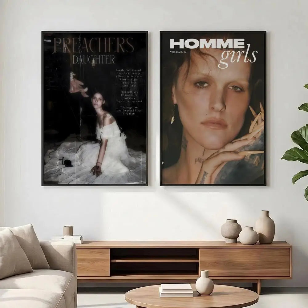 Ethel Cain HD Art Poster – Aesthetic Wall Decor for Home & Bar Art Wall Poster Axl
