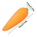 Carrot Squeeze Toy – Slow Rising Sensory Fidget Ball 5 Inch Sensory Fidget Toy Axl Orange