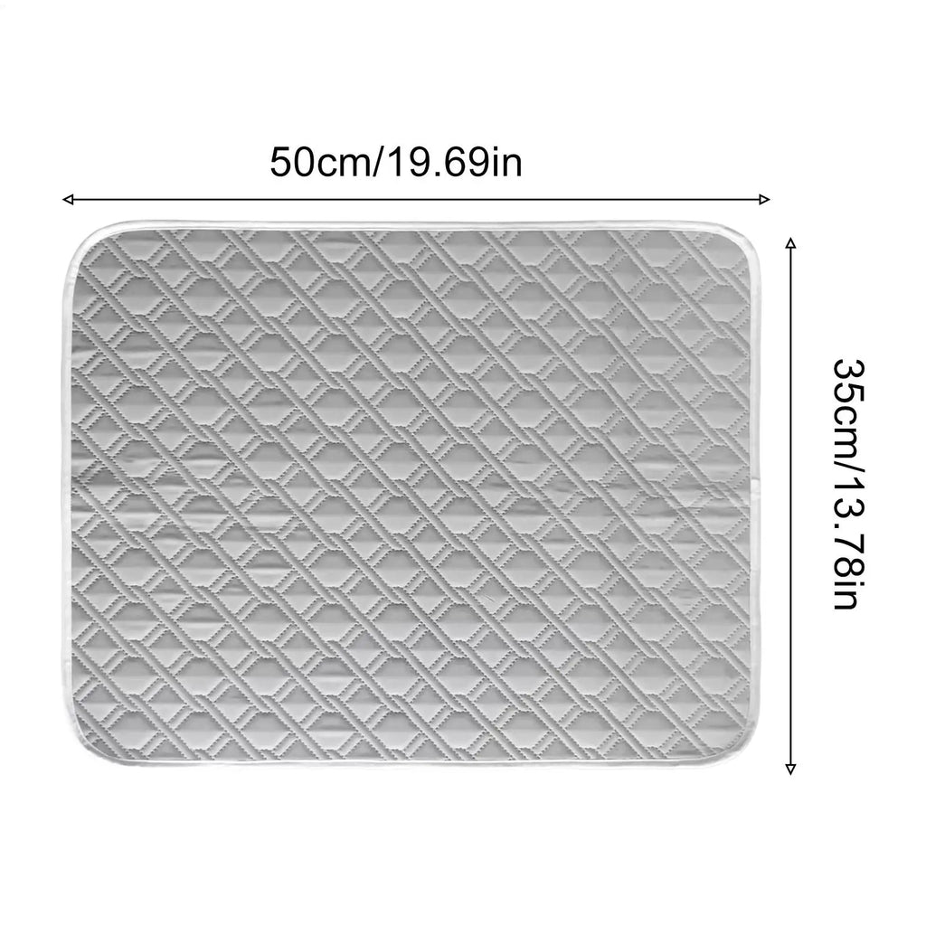 Self-Cooling Pet Mat for Dogs & Cats – 45×35cm Washable Pad Pet Cooling Mat Axl