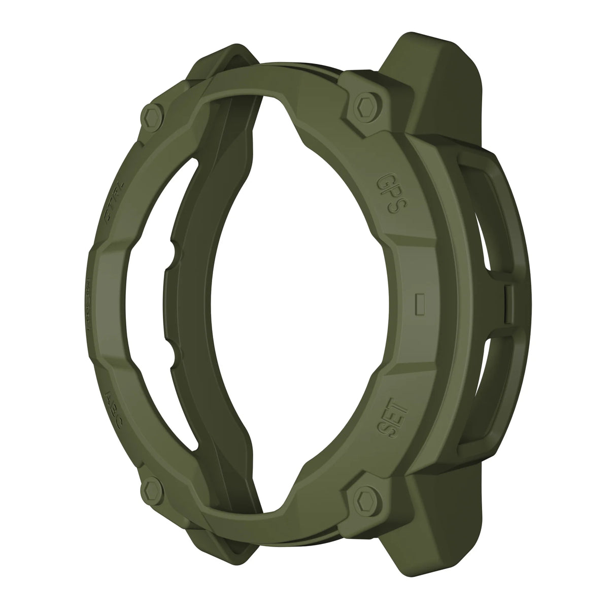 Garmin Instinct 3 45/50mm TPU Protective Case Anti-Scratch Cover Watch Protective Case Axl 50mm Green