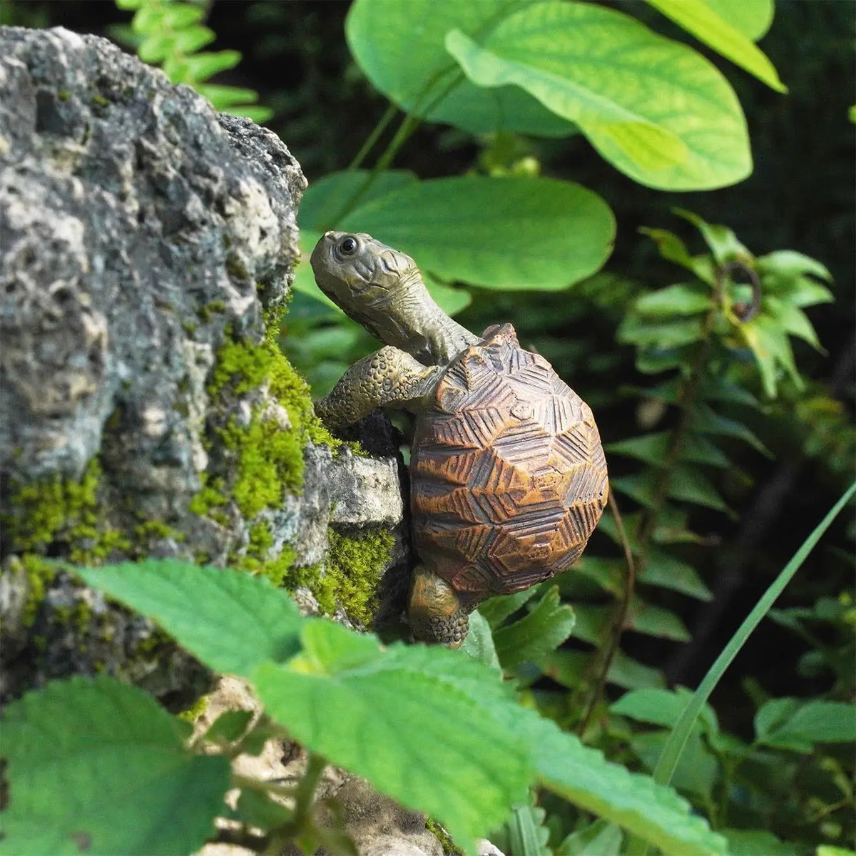 Resin Turtle Figurines – Pot, Vase & Fish Tank Ornaments Resin Garden Figurine Axl