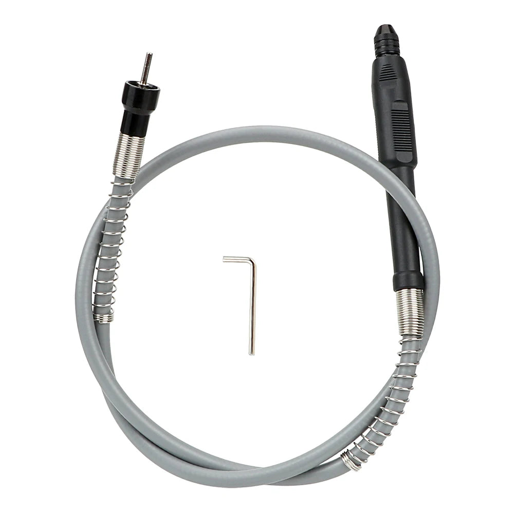 Flexible Shaft 0.3–3.2mm Drill Chuck for Dremel Rotary Tools Rotary Tool Accessory Axl Silver