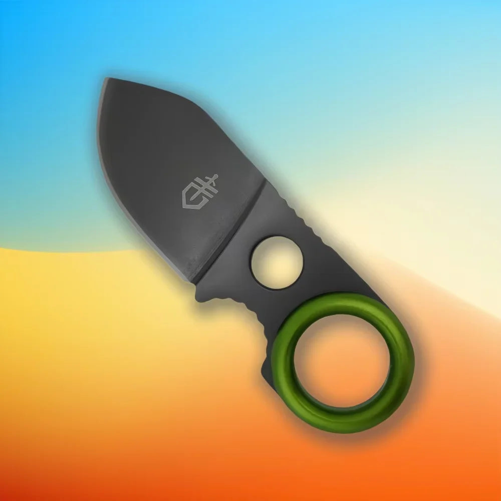 Mini Fixed Blade EDC Knife – Stainless Steel Outdoor Multi Tool Fixed Blade Knife Axl