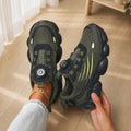 AZGB Plus Size Unisex Hiking Running Shoes – Breathable Sneakers Athletic Sneakers Axl army green 45