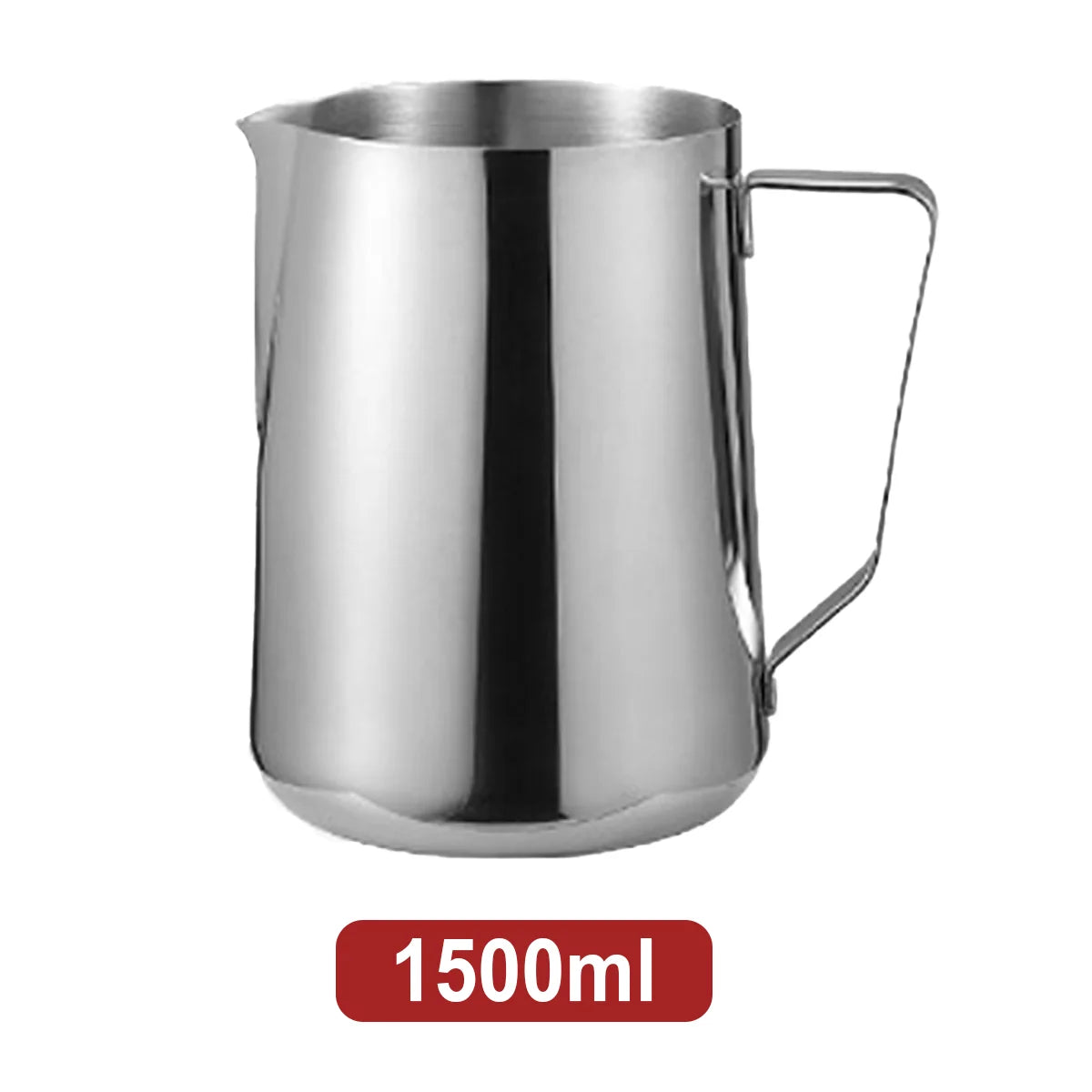 Leeseph Stainless Steel Milk Frothing Pitcher | Latte Art Jug Milk Frothing Pitcher Axl 1500ML