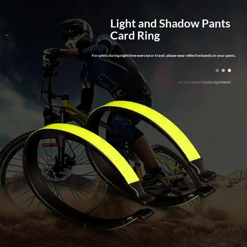 Reflective Carabiner Trouser Clips for Cycling – 2 Pack Cycling Trouser Clips Axl