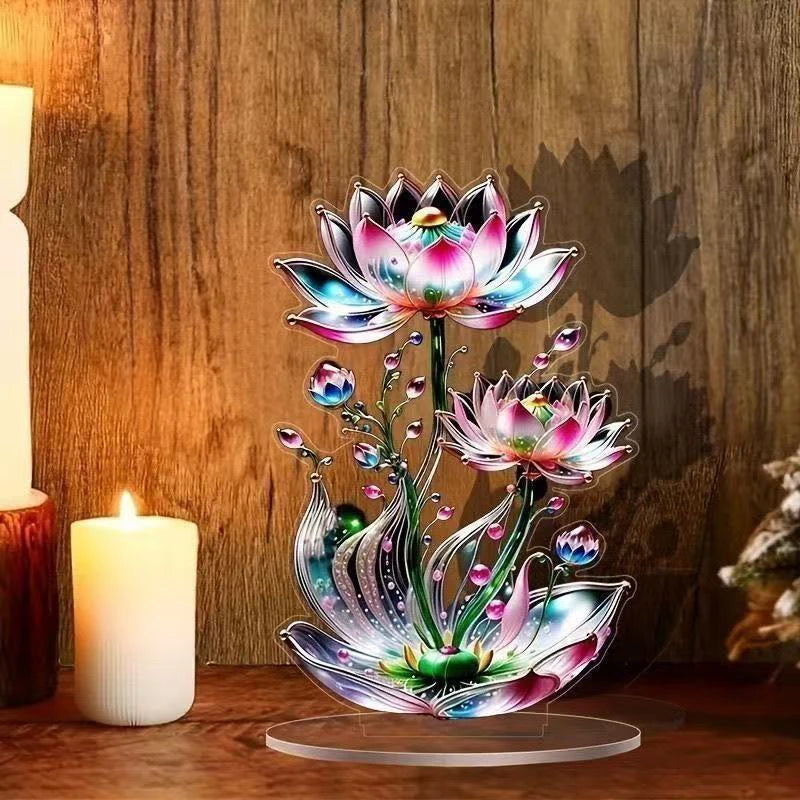 Peacock Desktop Ornament – Office & Housewarming Gift Décor Decorative Figurine Axl B