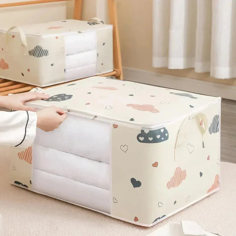 Large Storage Bag 50L–75L | Quilt, Duvet & Clothes Organizer Clothes Storage Bag Axl