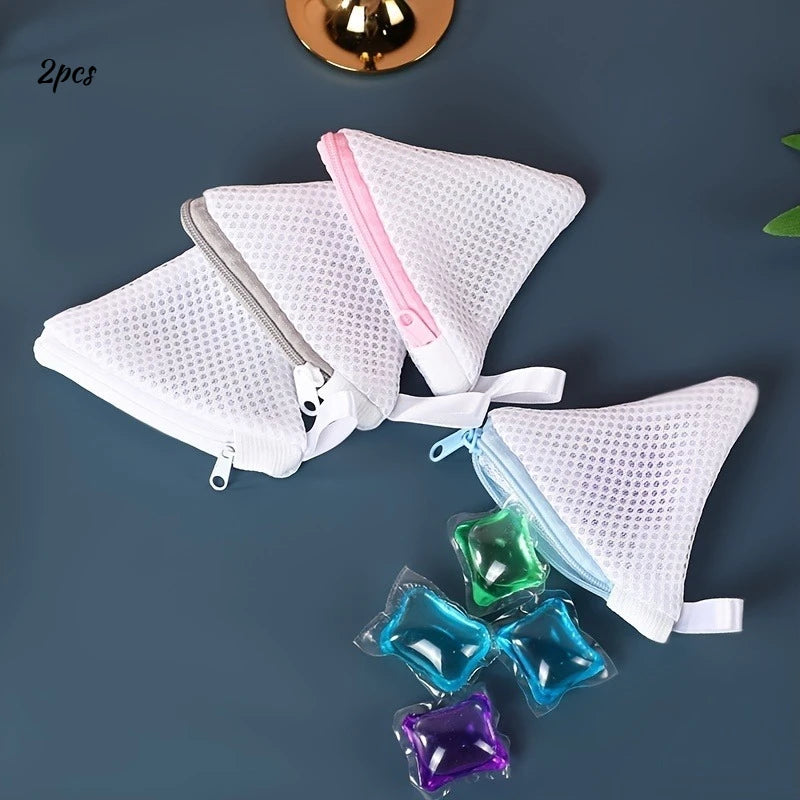 Mesh Laundry Bags with Zipper 2-Pack – Machine Washable Mesh Laundry Bag Axl