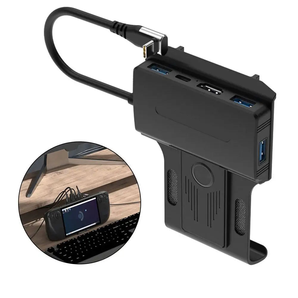 5-in-1 Steam Deck Docking Station Hub – HDMI & USB-C USB-C Docking Station Axl