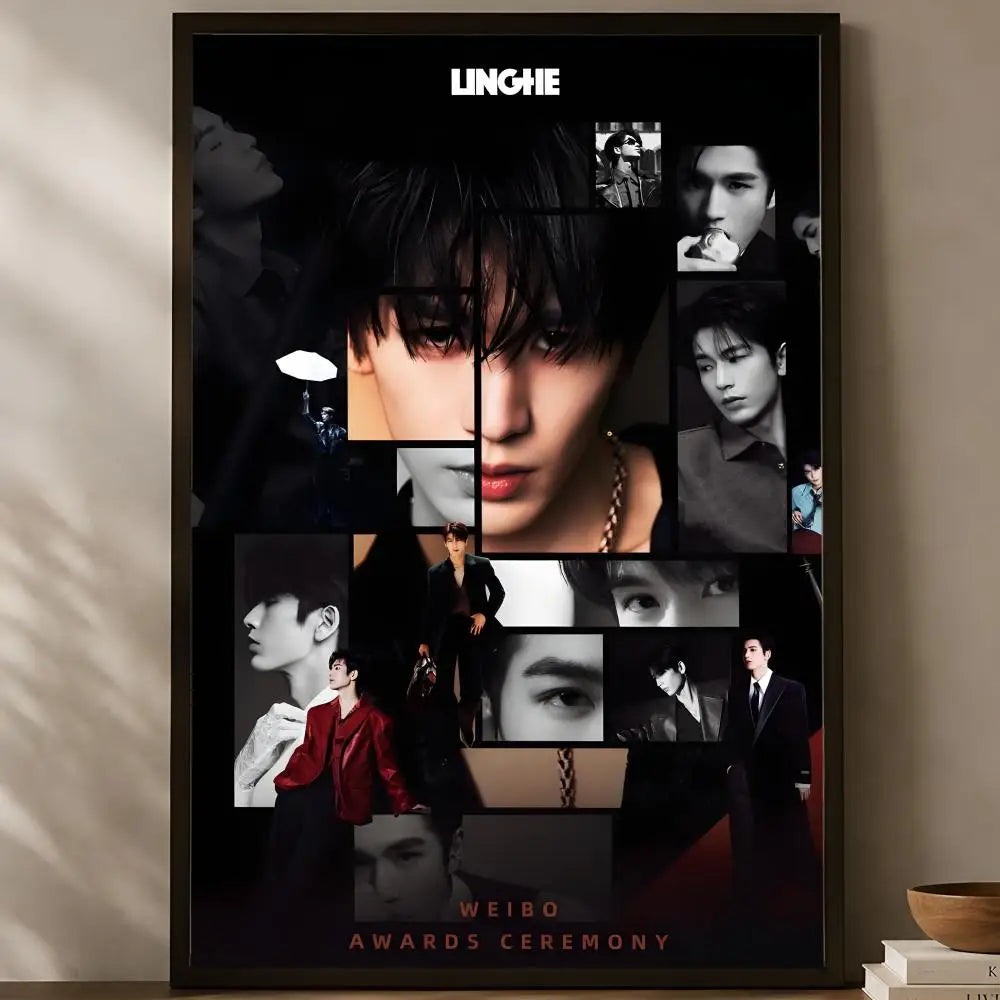 Zhang Linghe HD PVC Self-Stick Wall Art Poster | Home Decor Wall Art Poster Axl