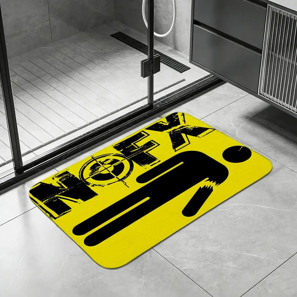 Diatomite Bath Mat – Quick Dry, Absorbent & Anti-Slip Bath Mat Axl White3 40x60cm