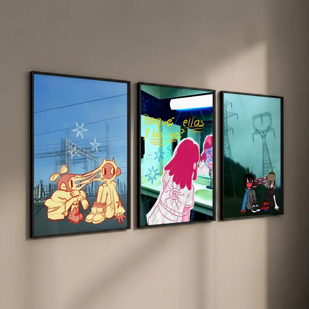 HD Music Art Poster | Waterproof Self-Adhesive Wall Sticker Wall Art Poster Axl