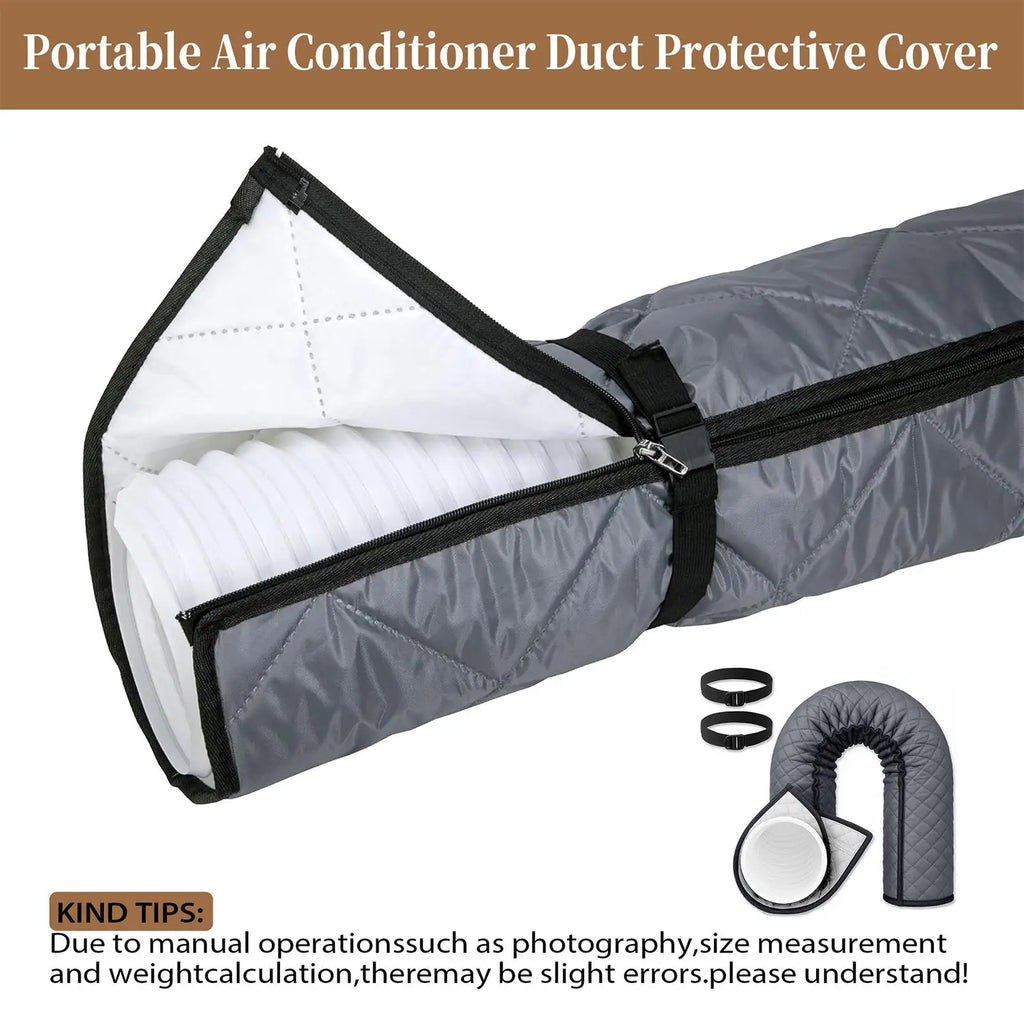 Portable AC Hose Cover – Insulated Waterproof Sleeve & Straps AC Hose Cover Axl