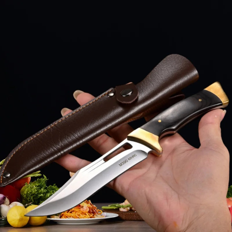 Hand-Forged Boning Knife – 8cr15 Steel & Ebony Handle 24.7cm Boning Kitchen Knife Axl