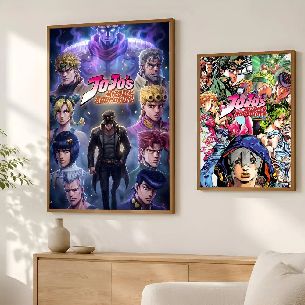 JoJo's Bizarre Adventure Self-Stick HD PVC Wall Poster Anime Wall Poster Axl