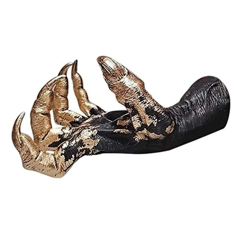 Witch Hand Wall Hanging Statue – Resin Art & Jewelry Rack Resin Wall Sculpture Axl 1
