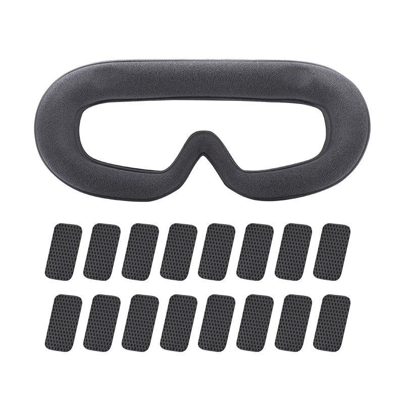 DJI Goggles 2 & Avata 2 Replacement Foam Face Cushion Pad Goggle Face Cushion Axl black-1set