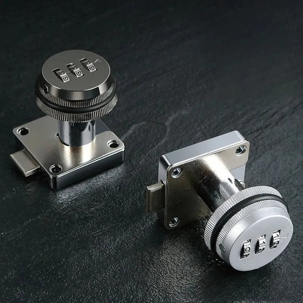 3-Digit Combination Lock – Keyless Drawer & Cabinet Lock Combination Lock Axl