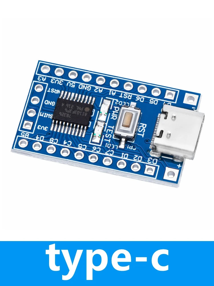 STM8S103F3P6 Minimum Core Development Board – STM8S System Development Board Axl type-c