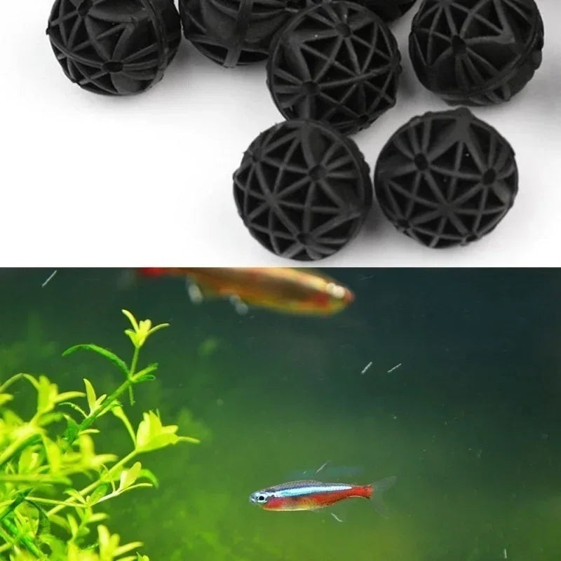 20Pcs 16mm Aquarium Bio Balls – Fish Tank Filter Media Aquarium Filter Media Axl