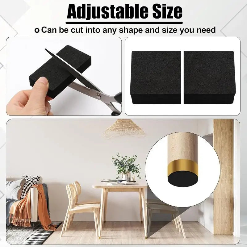 EVA Foam Double-Sided Tape Pads – Wall & Furniture Protector Furniture Protector Pads Axl