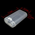 Waterproof 18650 Battery Storage Case – Durable PP Holder Box Battery Storage Case Axl one size