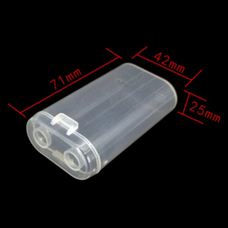 Waterproof 18650 Battery Storage Case – Durable PP Holder Box Battery Storage Case Axl one size