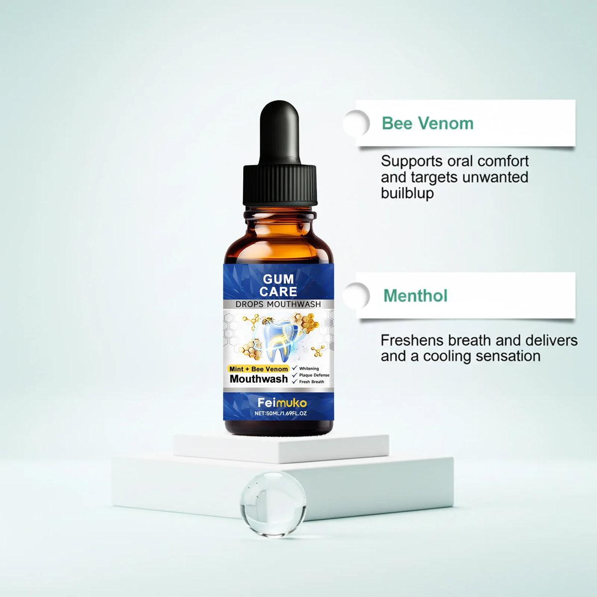 Gum Repair Drops Concentrated Mouthwash – Oral Care 50ml Concentrated Mouthwash Axl