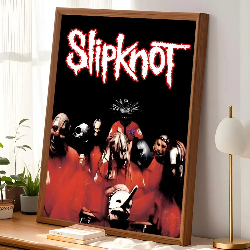Slipknot HD PVC Self-Stick Wall Art Poster – Waterproof Decor Wall Art Poster Axl