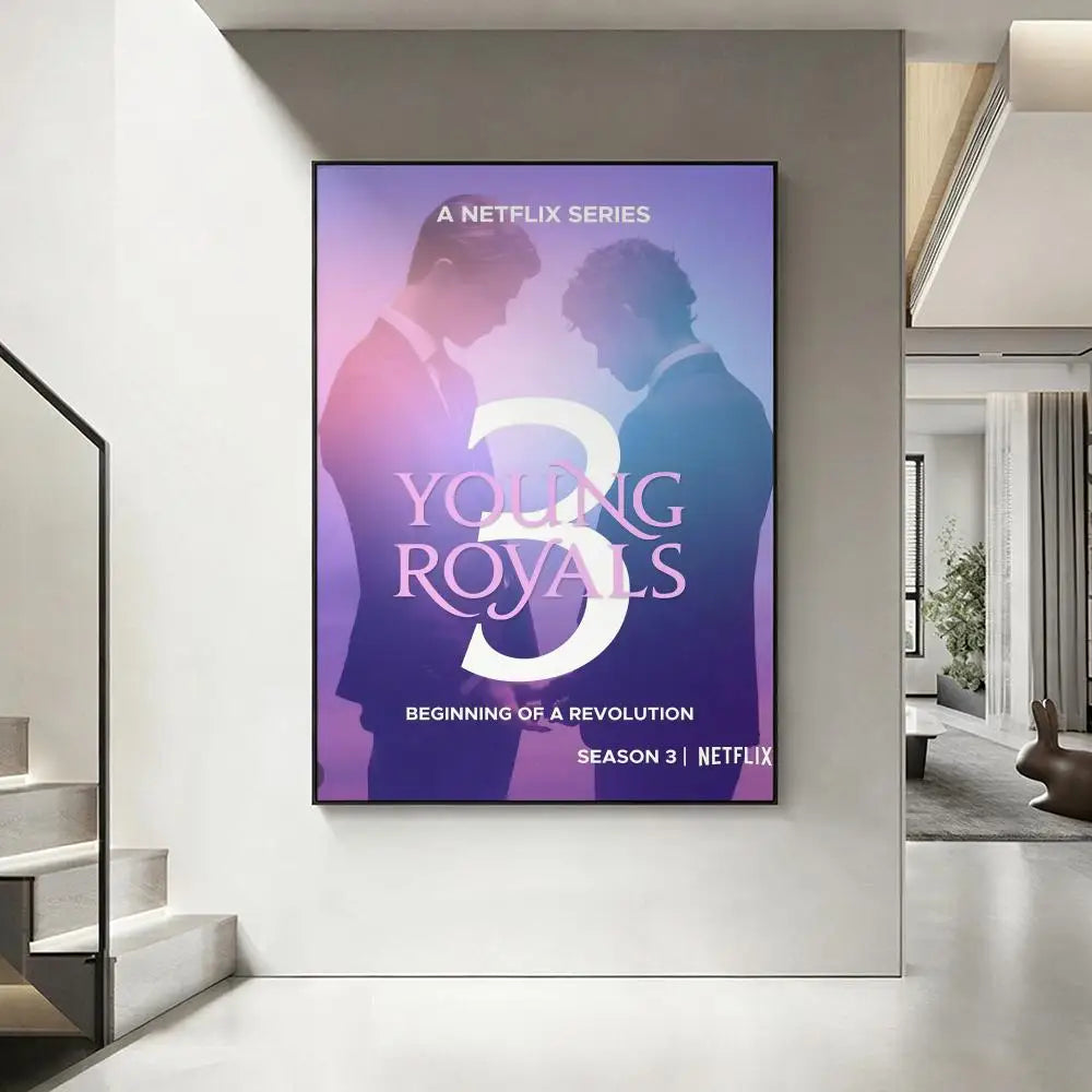Young Royals TV Show Poster – HD Waterproof Wall Art Decor Wall Art Poster Axl