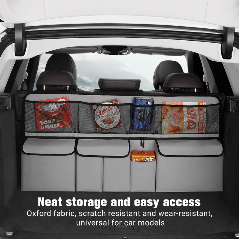 Car Seat Back Organizer – Multi-Pocket SUV Storage Bag Car Seat Organizer Axl