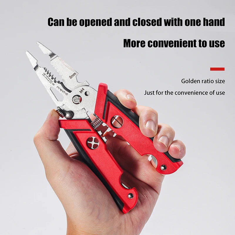 18-in-1 Wire Stripper Crimper Pliers – Electrician Tool Wire Stripper Pliers Axl
