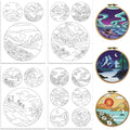 Water Soluble Stick & Stitch Embroidery Patterns – 15 Designs Embroidery Pattern Sheets Axl AECH04-18826