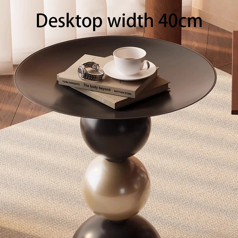 Nordic Minimalist Metal Coffee Table – Modern Side Table 40x40cm Metal Coffee Table Axl