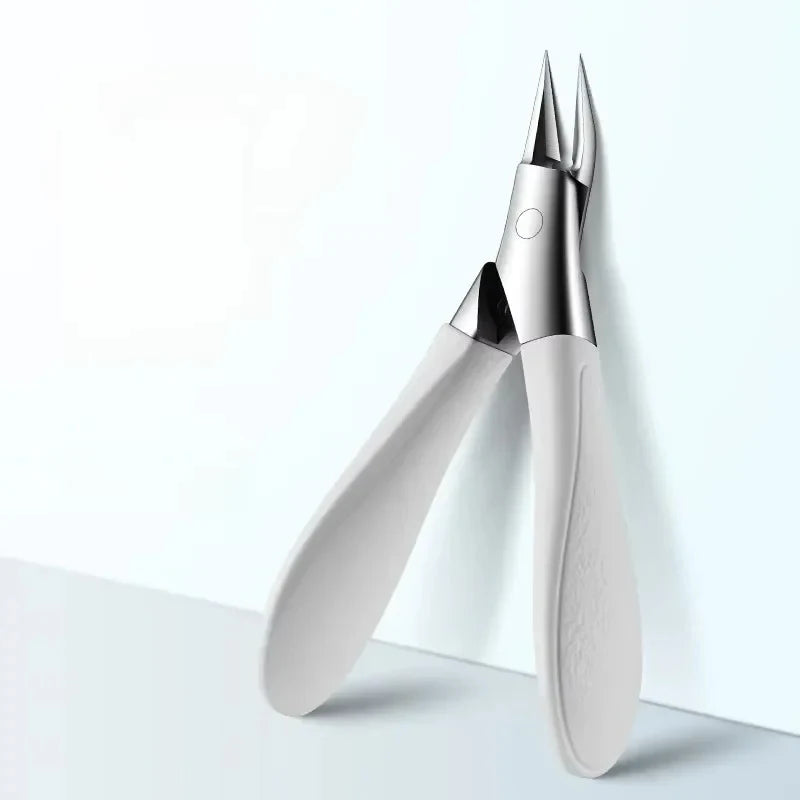 Professional Stainless Steel Nail Clippers – Anti-Splash Trimmer Nail Clippers Axl White