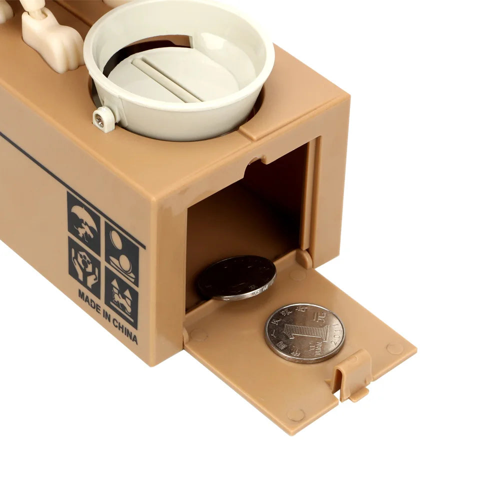 Robotic Dog Coin Bank – Animated Electronic Piggy Bank for Kids Electronic Piggy Bank Axl
