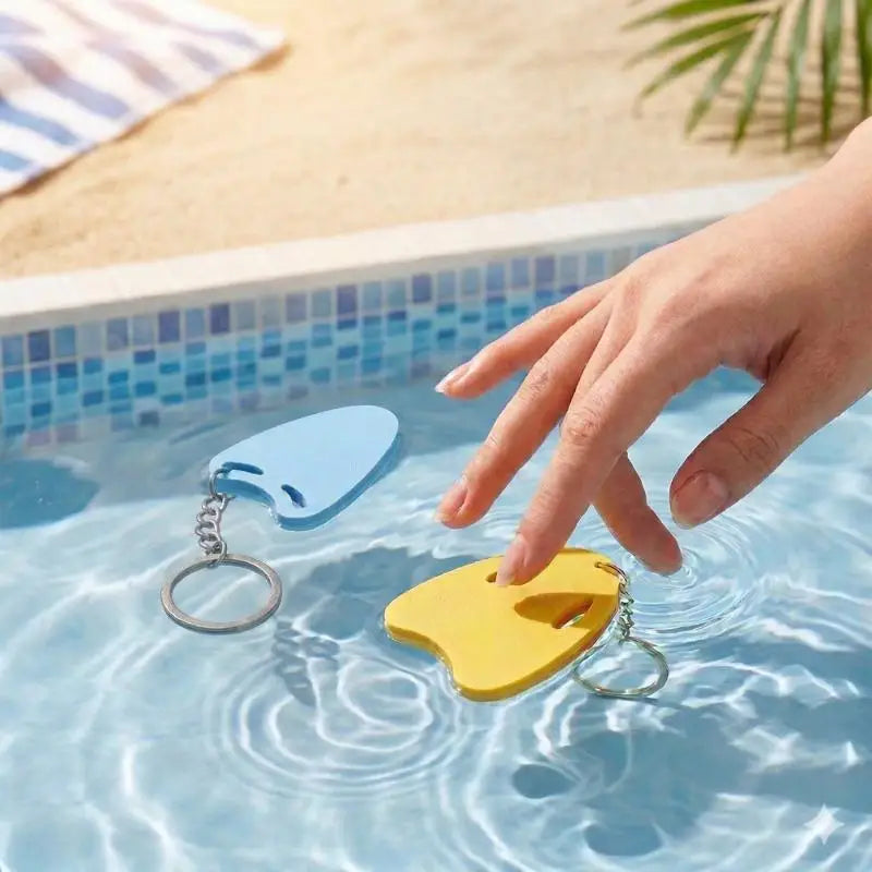 Swimming Kickboard Keychain – Swim Bag Charm & Key Ring Novelty Keychain Axl