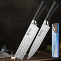 Japanese Forged Stainless Steel Chef Knife – 18.7cm Blade Chef Knife Axl 2pcs