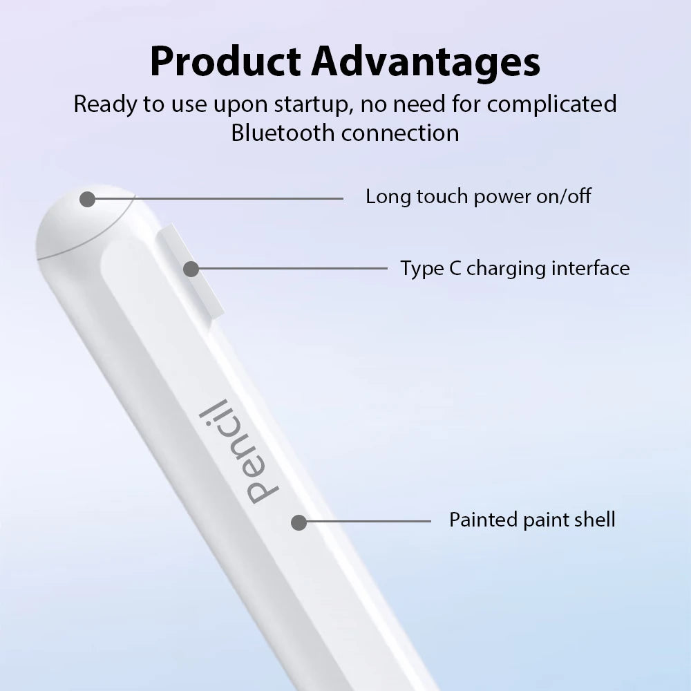 Stylus Pen for iPad Pro Air Mini – Magnetic Wireless Charging Tablet Stylus Pen Axl