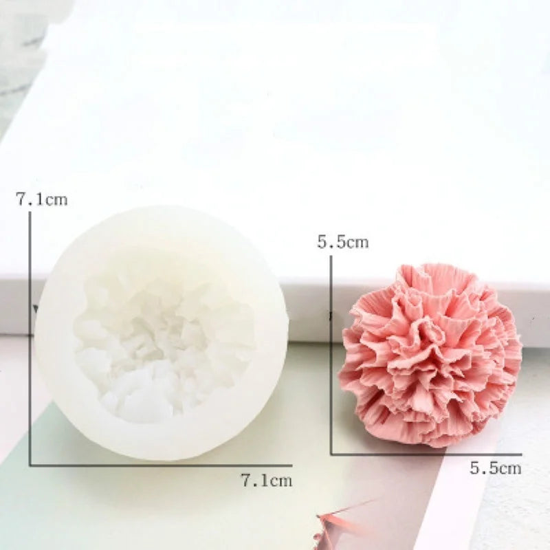 3D Flower Silicone Mold – Soap, Candle & Cake DIY Tool Silicone Craft Mold Axl