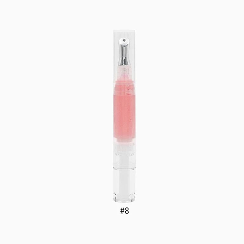 Vegan Temperature-Change Lip Oil – Hydrating Color-Shift Gloss Lip Oil Gloss Axl 08 100pcs with logo