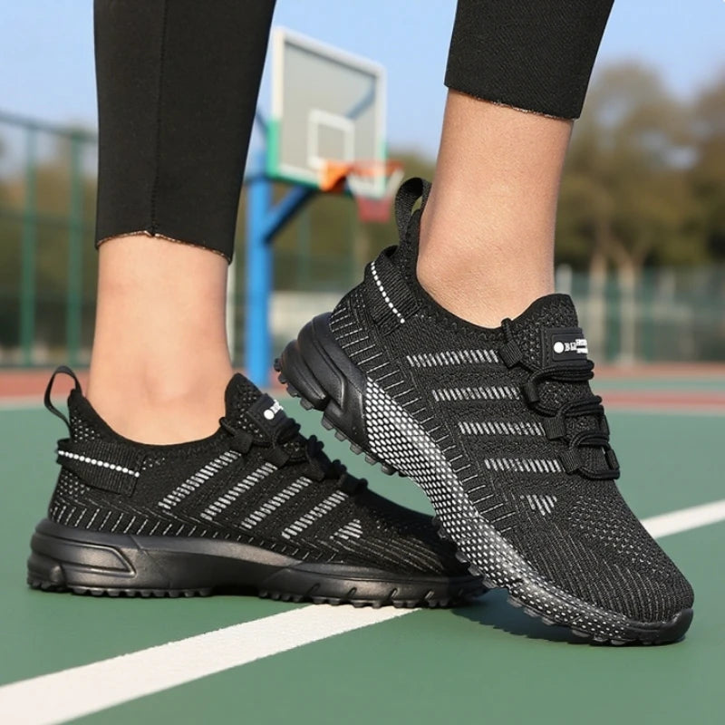 AZGB Women's Thick Sole Sneakers – Breathable Casual Shoes Women's Sneakers Axl