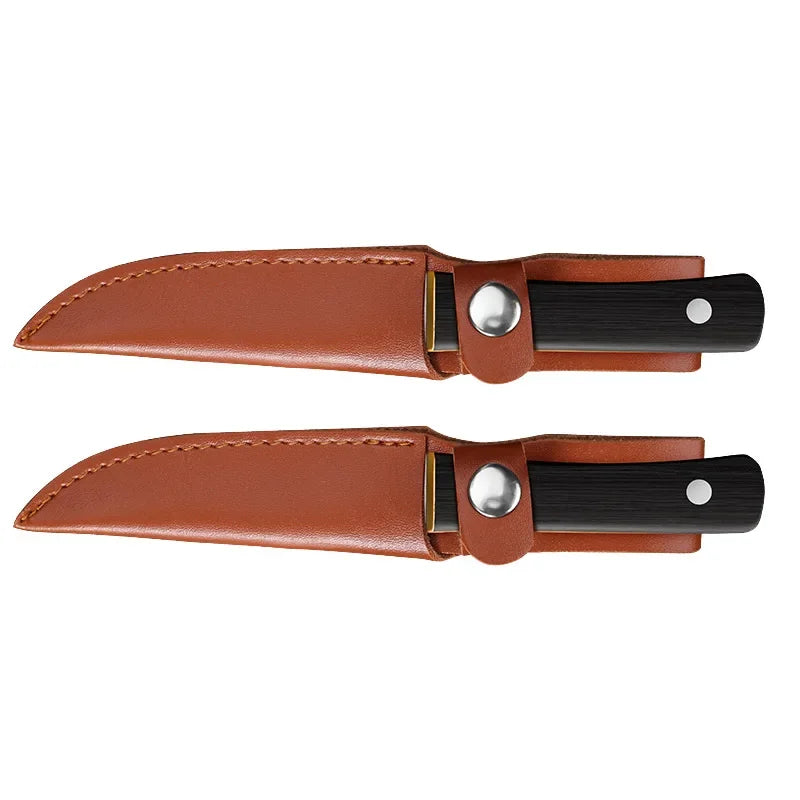 PLYS Stainless Steel Knife – Kitchen, Camping & BBQ Kitchen & Camp Knife Axl 2pcA